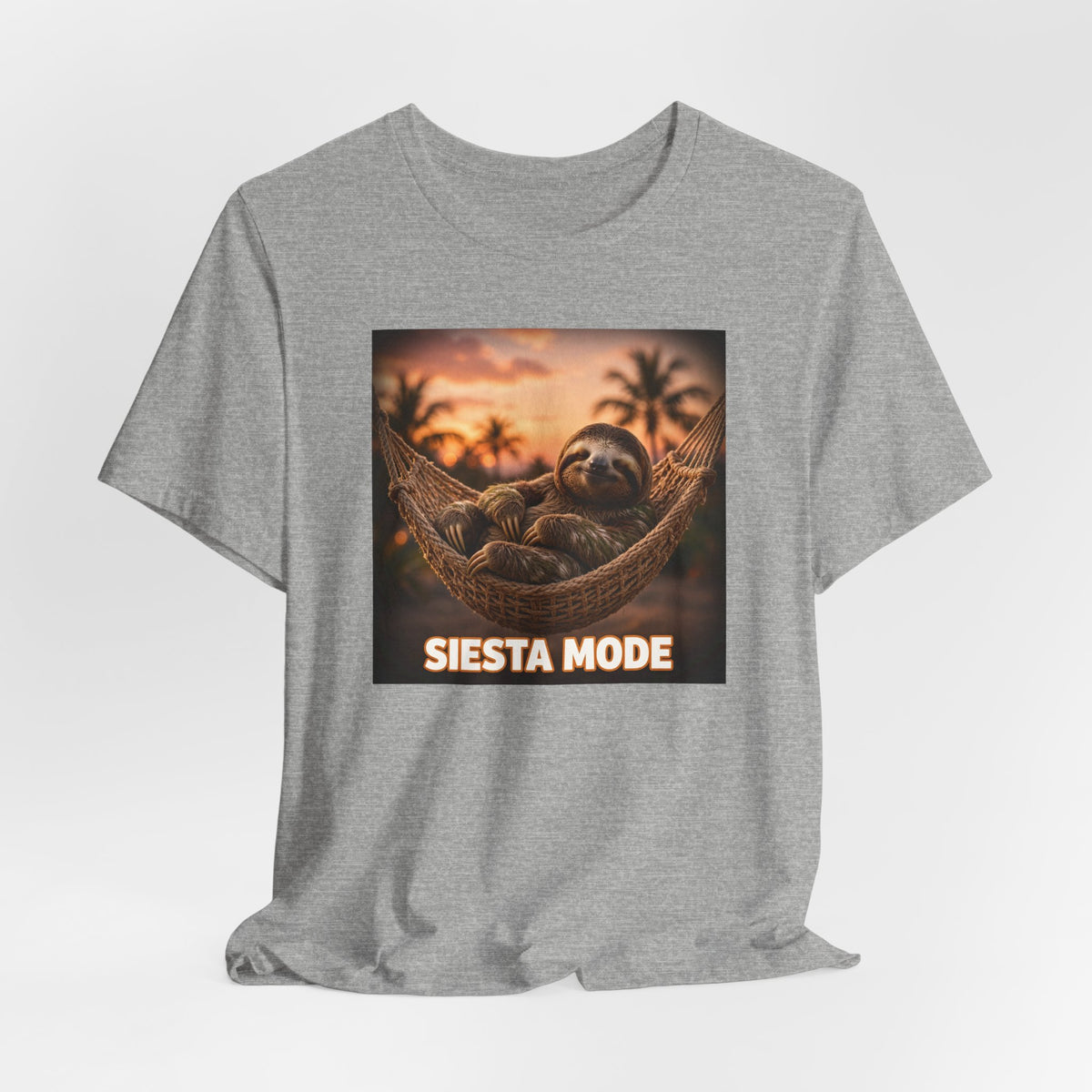 "Siesta Mode" Funny Sloth Hammock T-Shirt