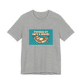 "Powered by Naps & Snacks" Funny Lazy Tee