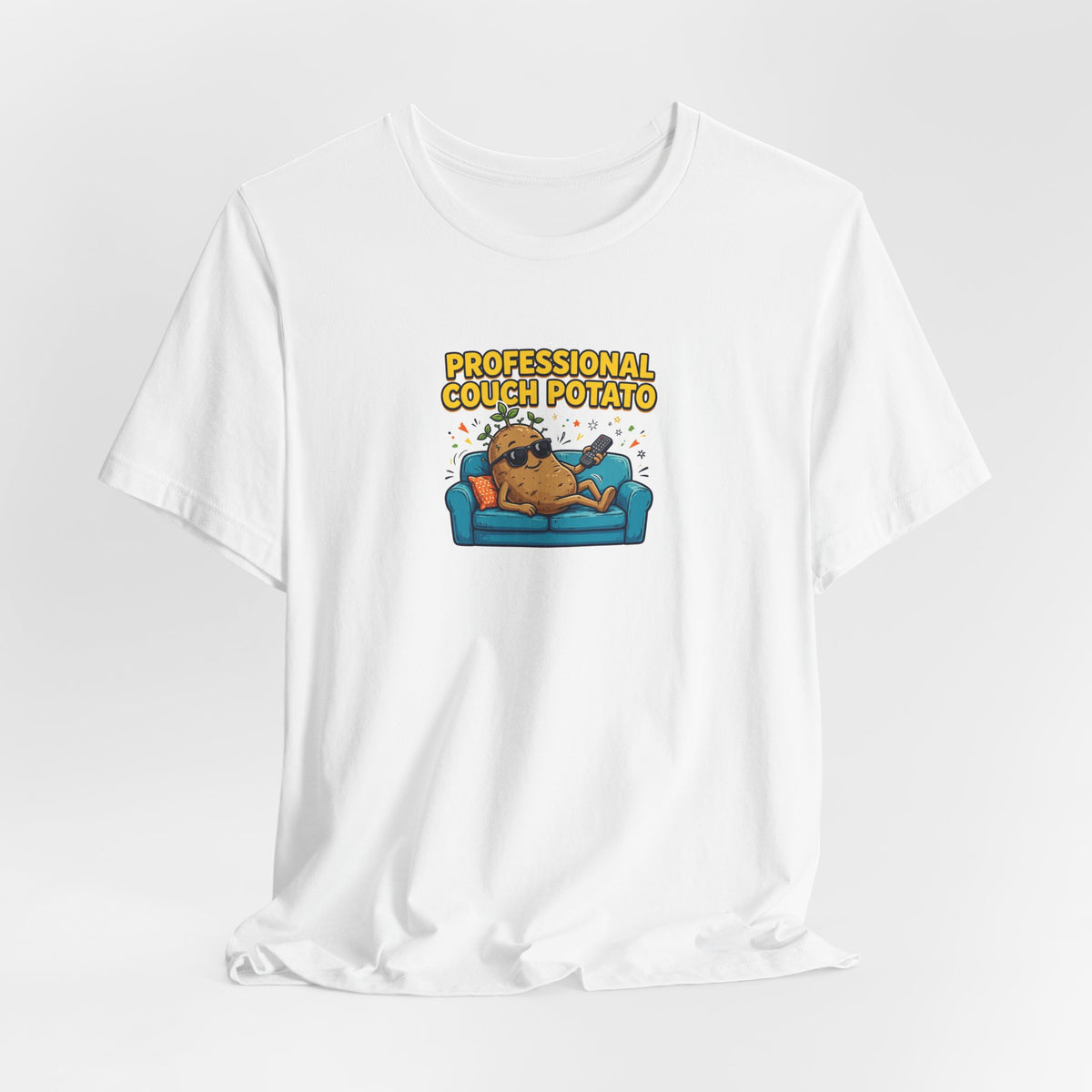 "Professional Couch Potato" Funny T-Shirt