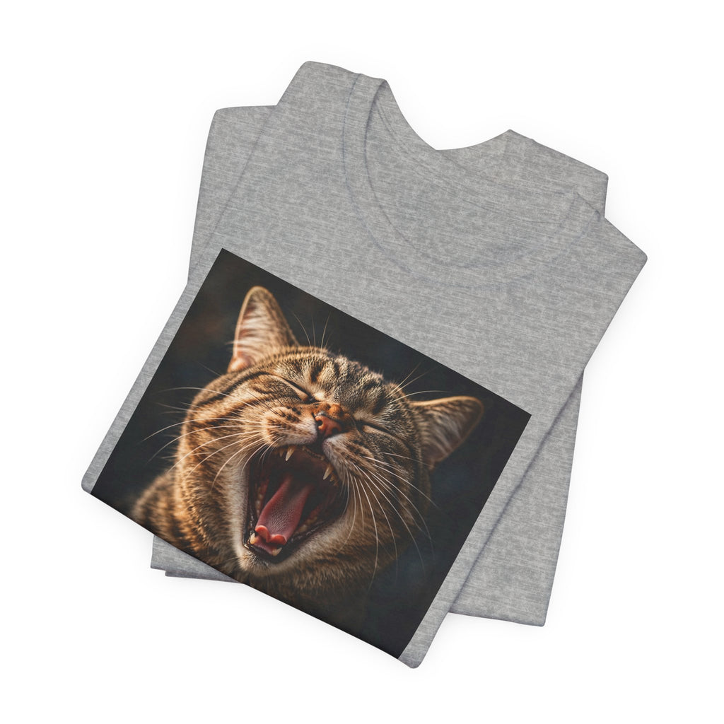 "Big Yawn Energy" Funny Cat T-Shirt