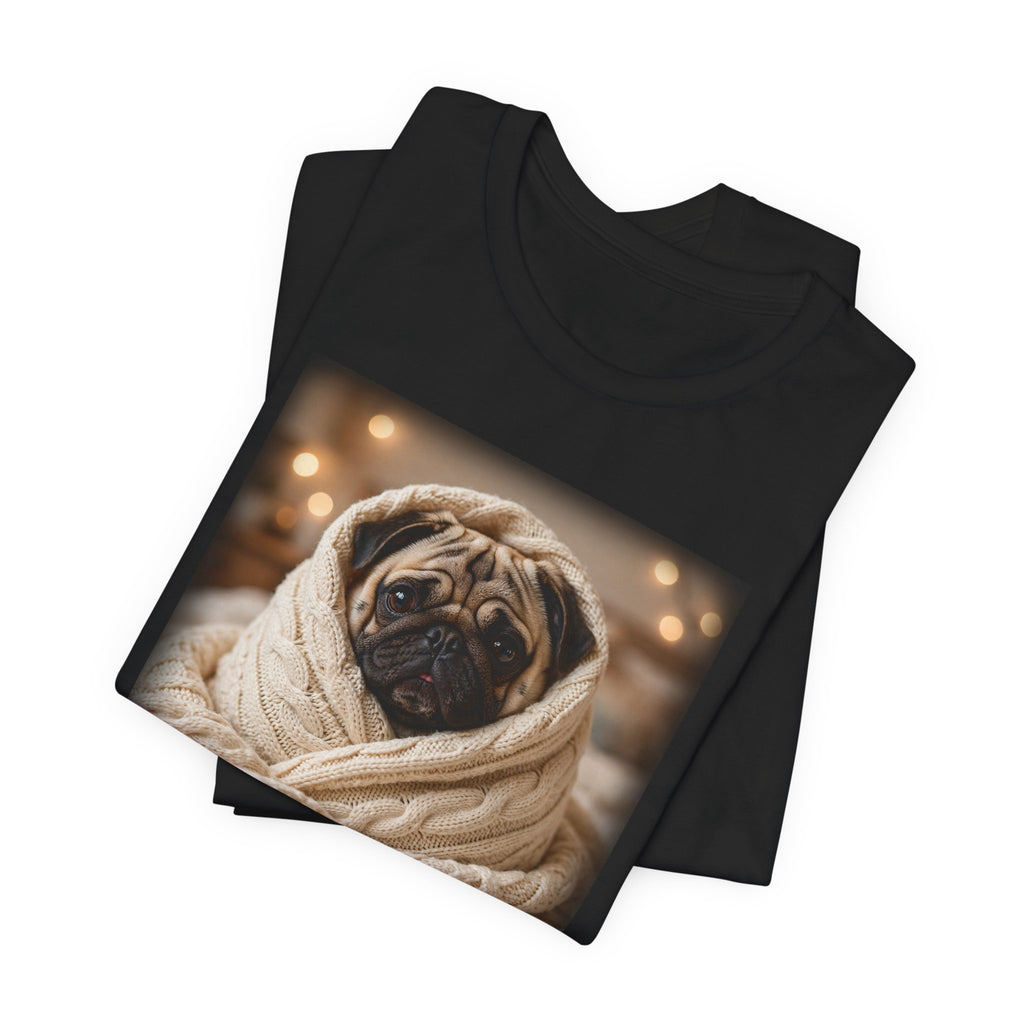 "Burrito Mode" Funny Pug T-Shirt