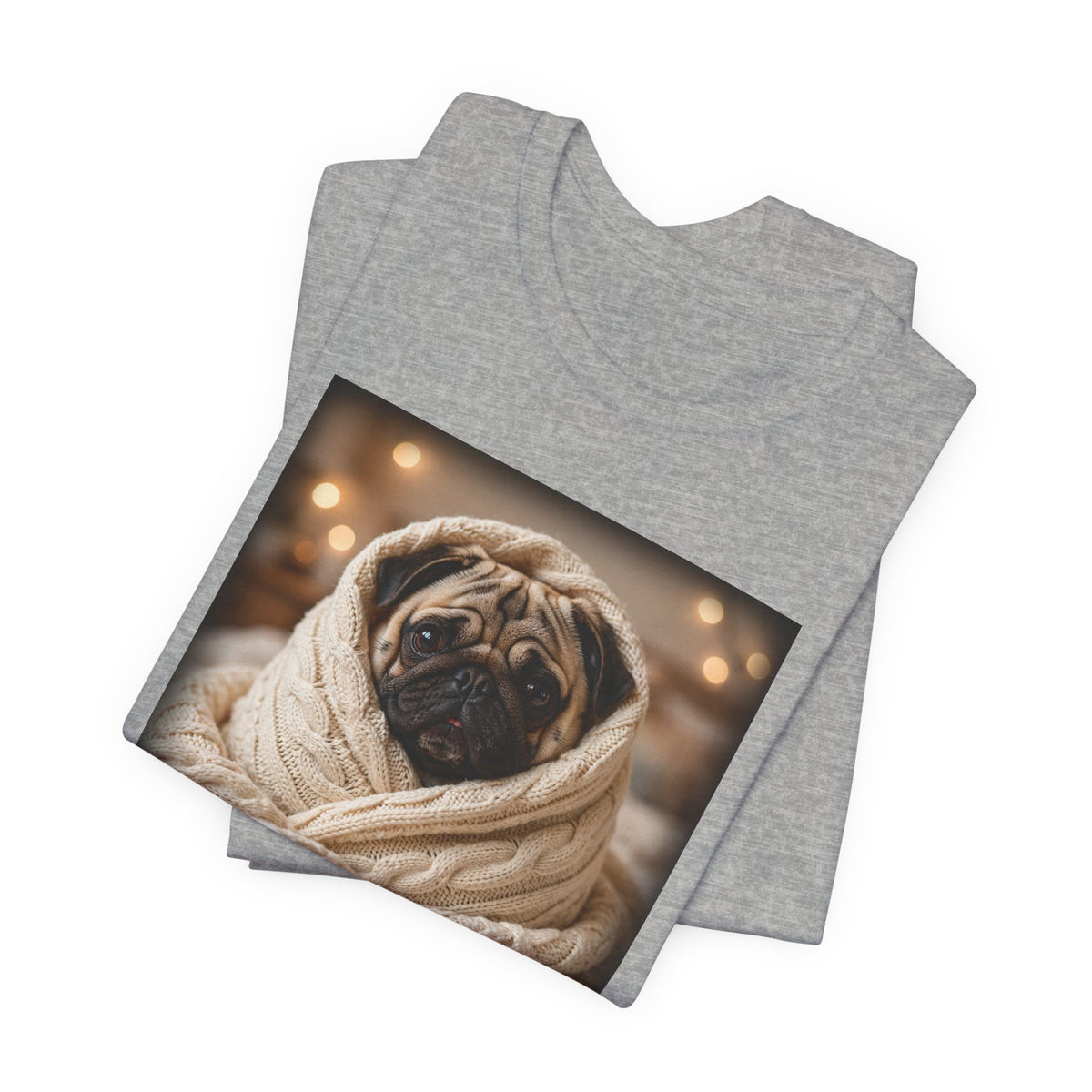 "Burrito Mode" Funny Pug T-Shirt