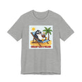 "Chillin' Like a Villain" Funny Penguin T-Shirt