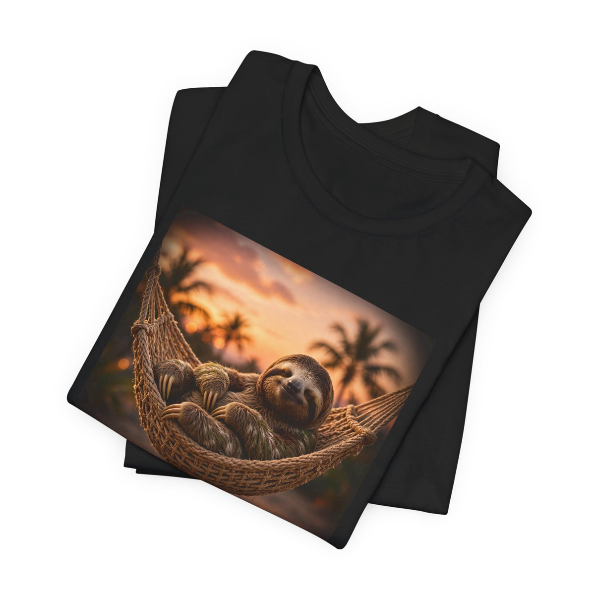 "Siesta Mode" Funny Sloth Hammock T-Shirt
