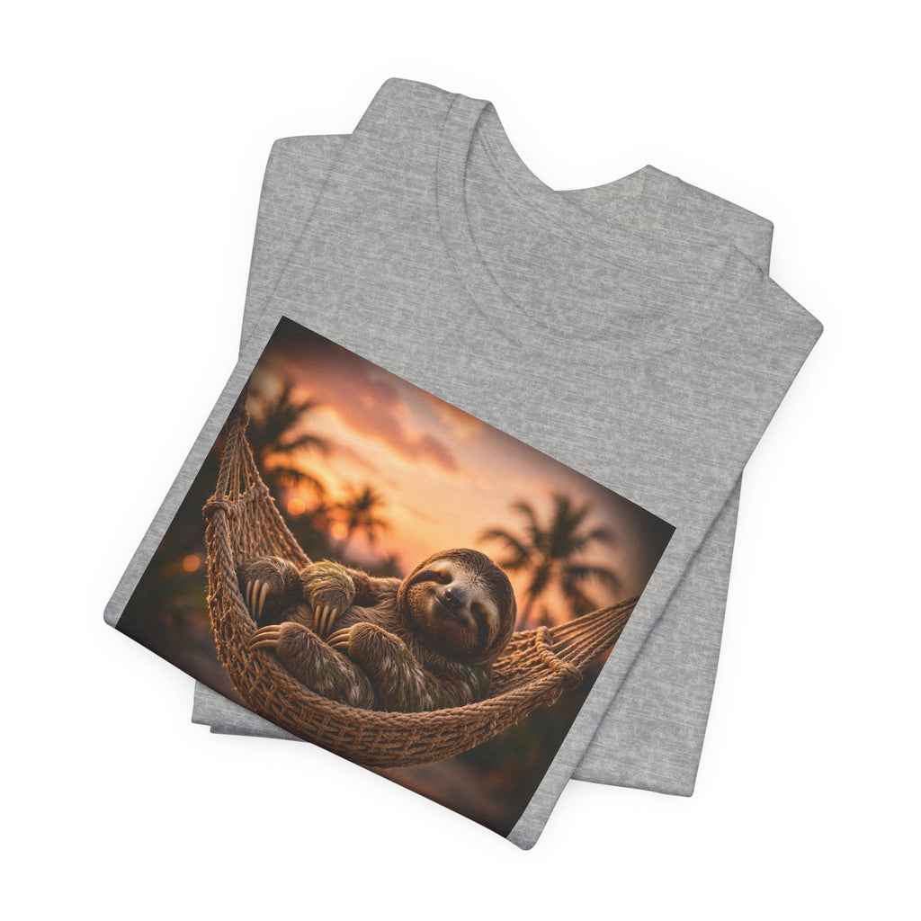 "Siesta Mode" Funny Sloth Hammock T-Shirt
