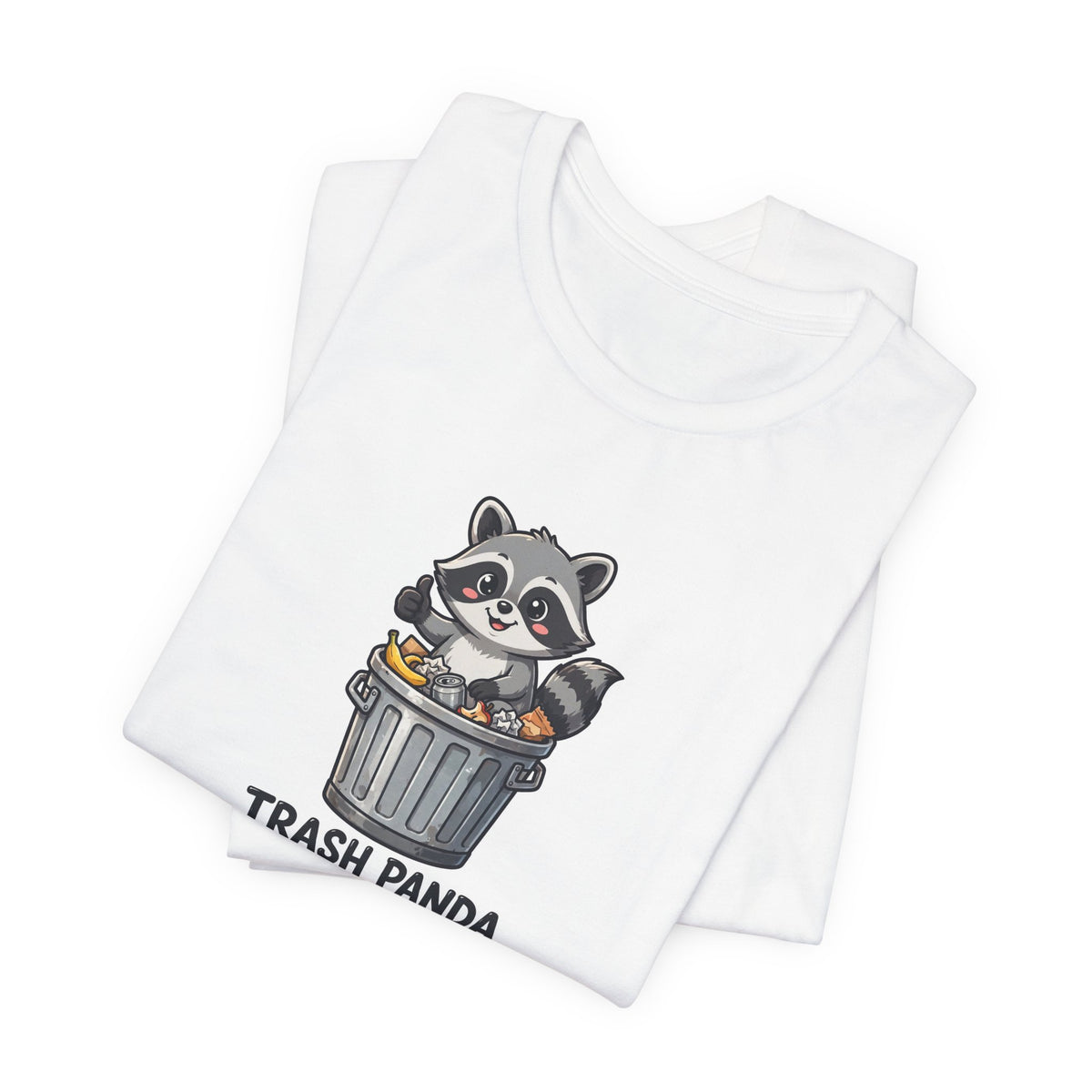 "Trash Panda Energy" Funny Raccoon T-Shirt