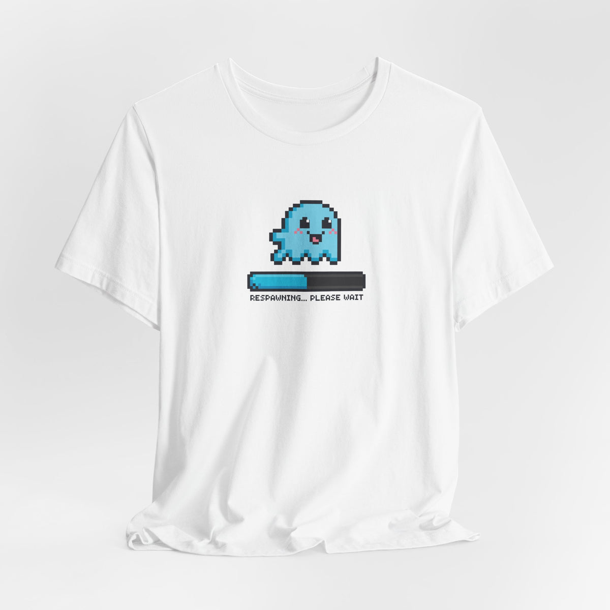 "Respawning... Please Wait" Funny Gamer T-Shirt
