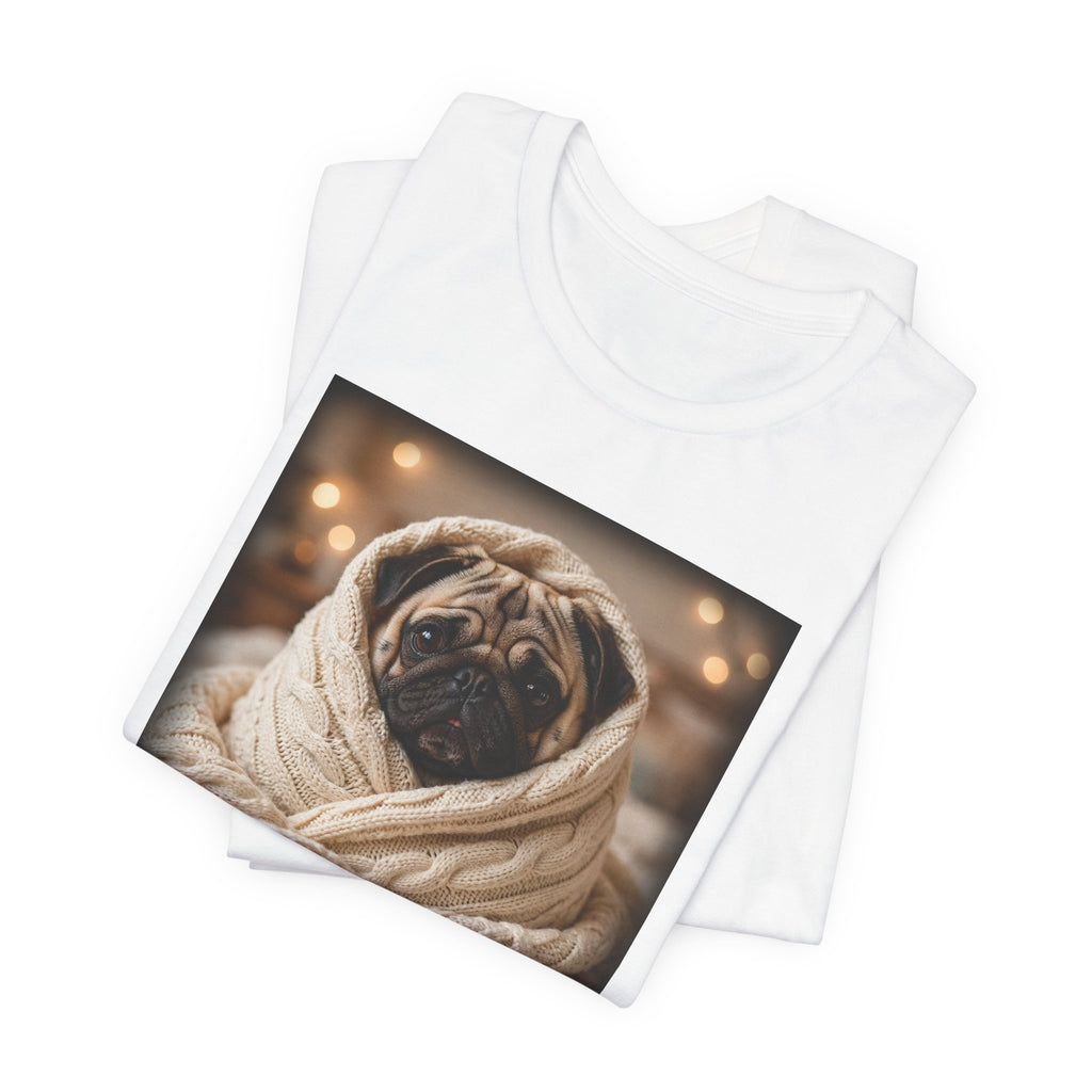 "Burrito Mode" Funny Pug T-Shirt