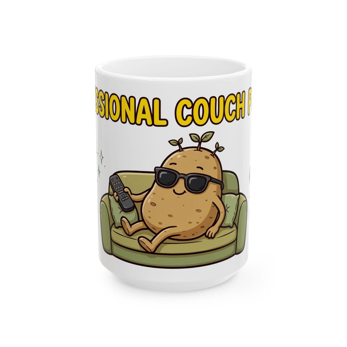 "Professional Couch Potato" Funny Mug