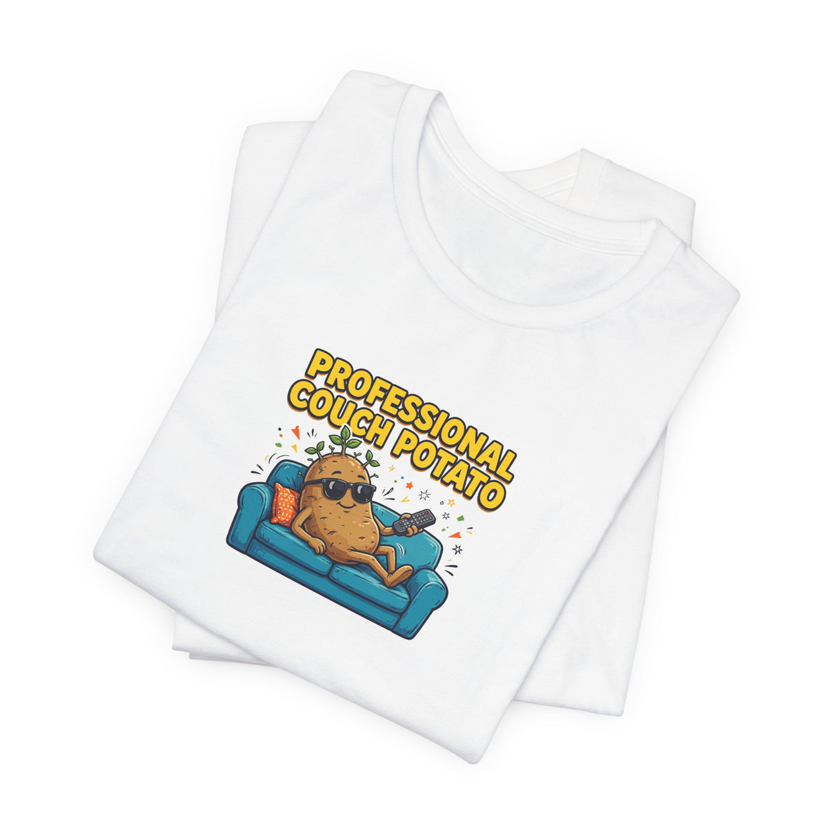 "Professional Couch Potato" Funny T-Shirt