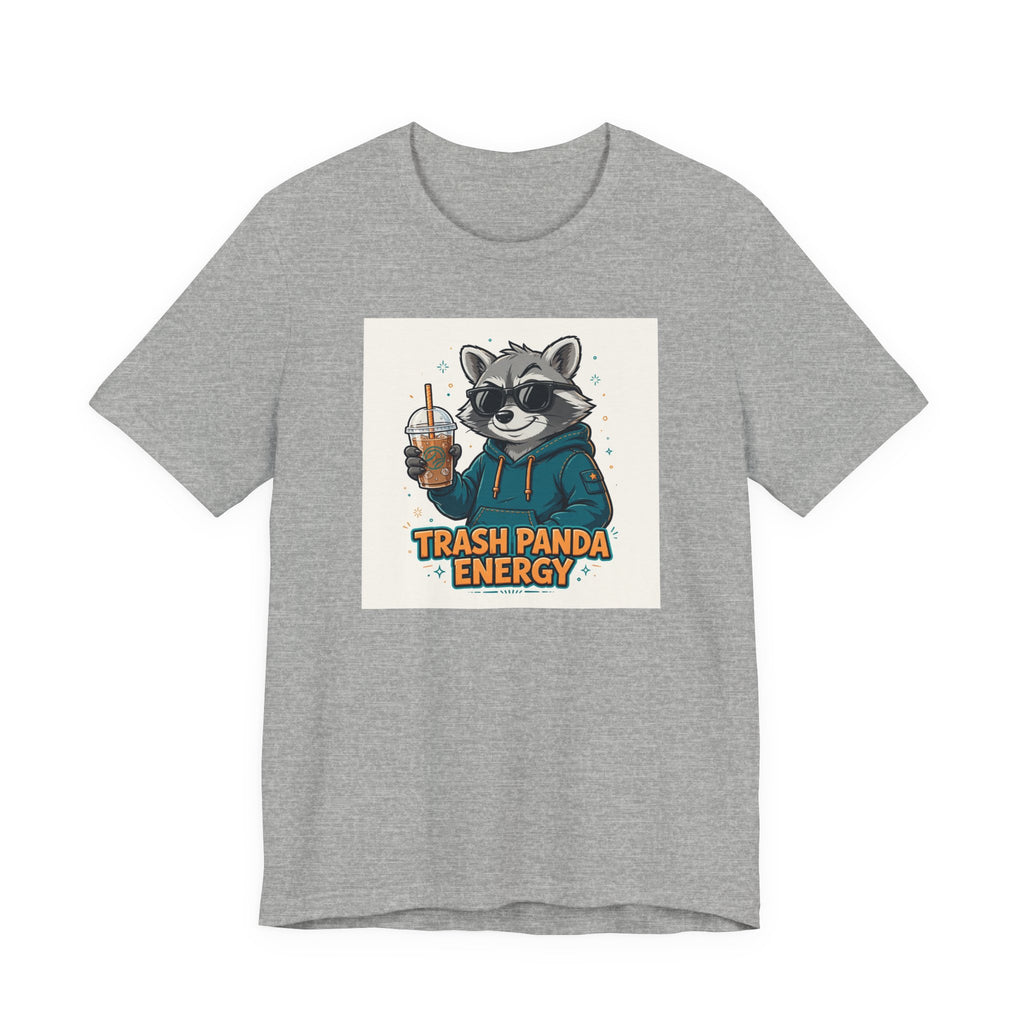 "Trash Panda Energy" Funny Raccoon Coffee T-Shirt