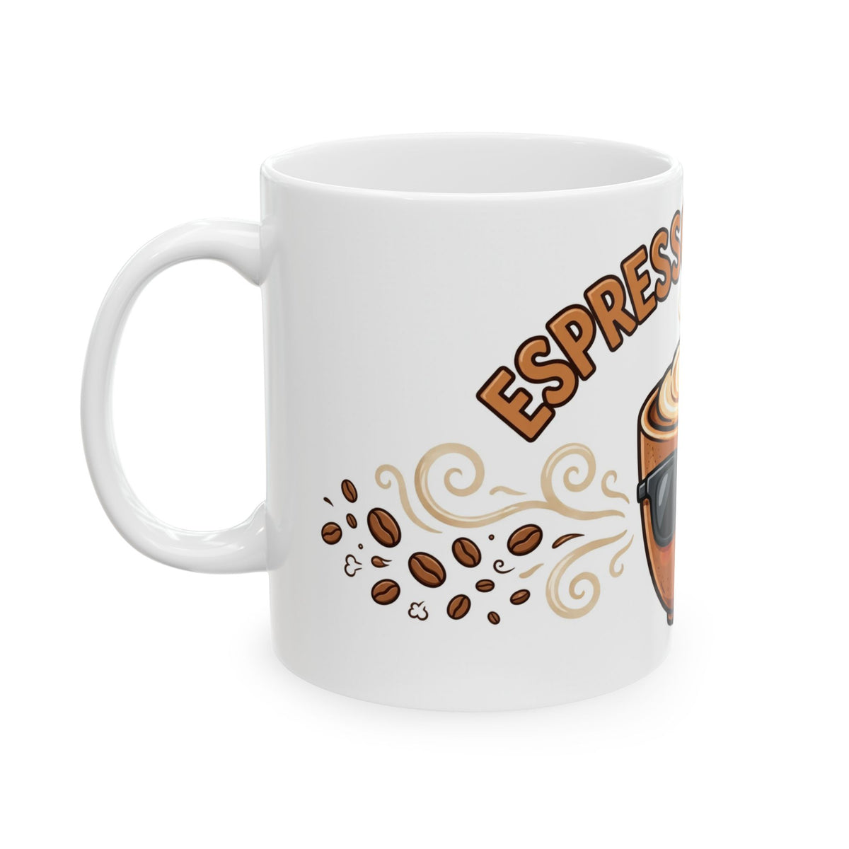 "Espresso Yourself" Funny Coffee Mug