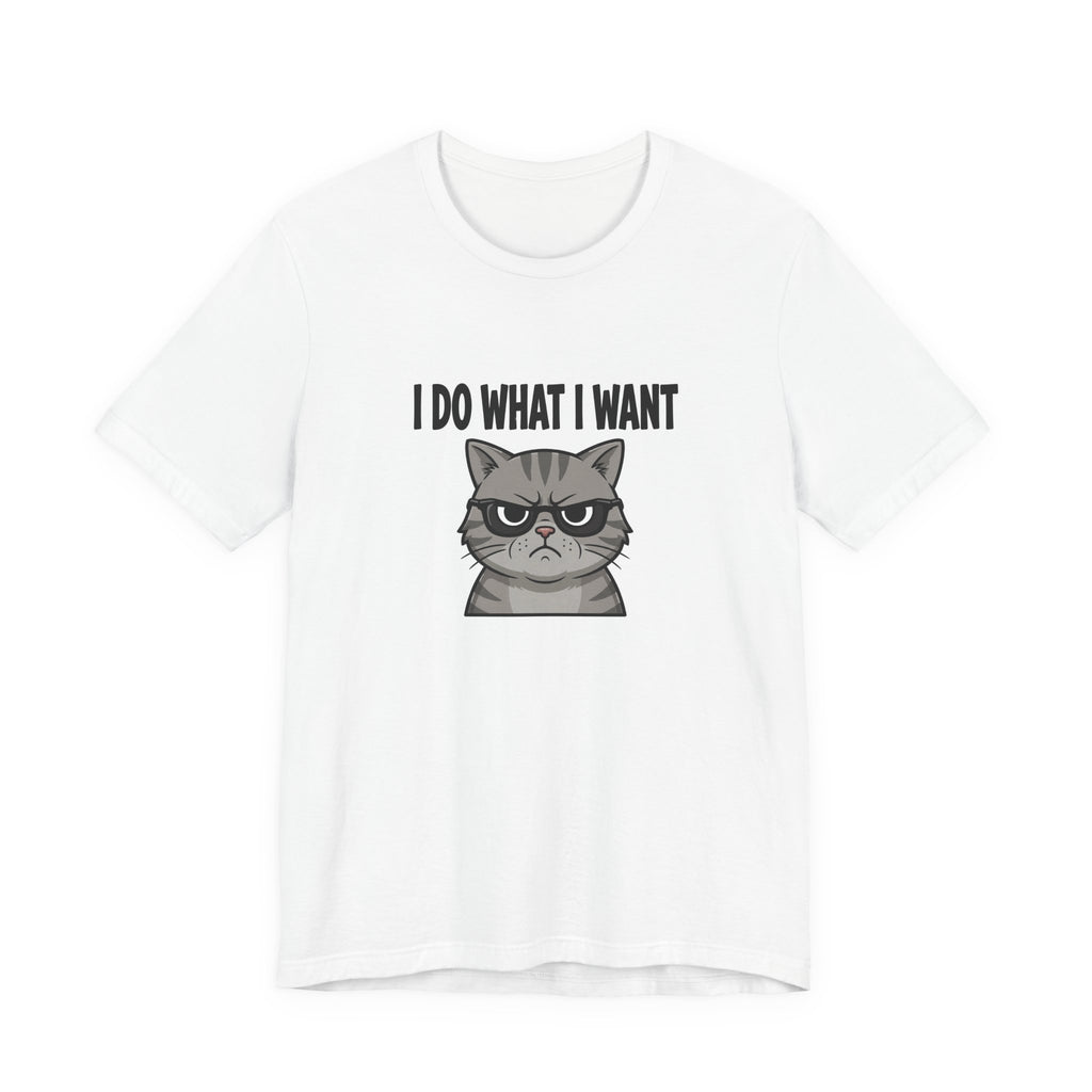 Grumpy Cat "I Do What I Want" Funny T-Shirt