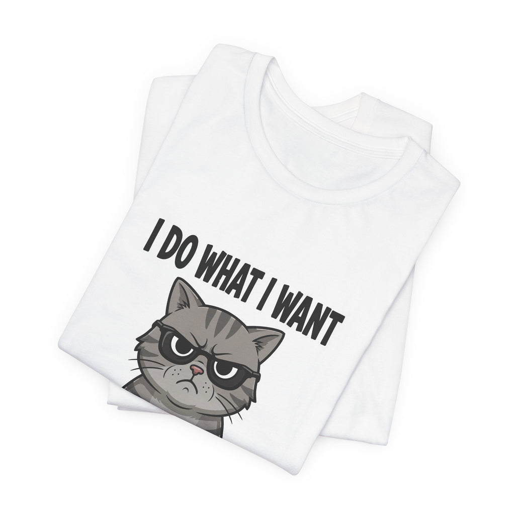 Grumpy Cat "I Do What I Want" Funny T-Shirt