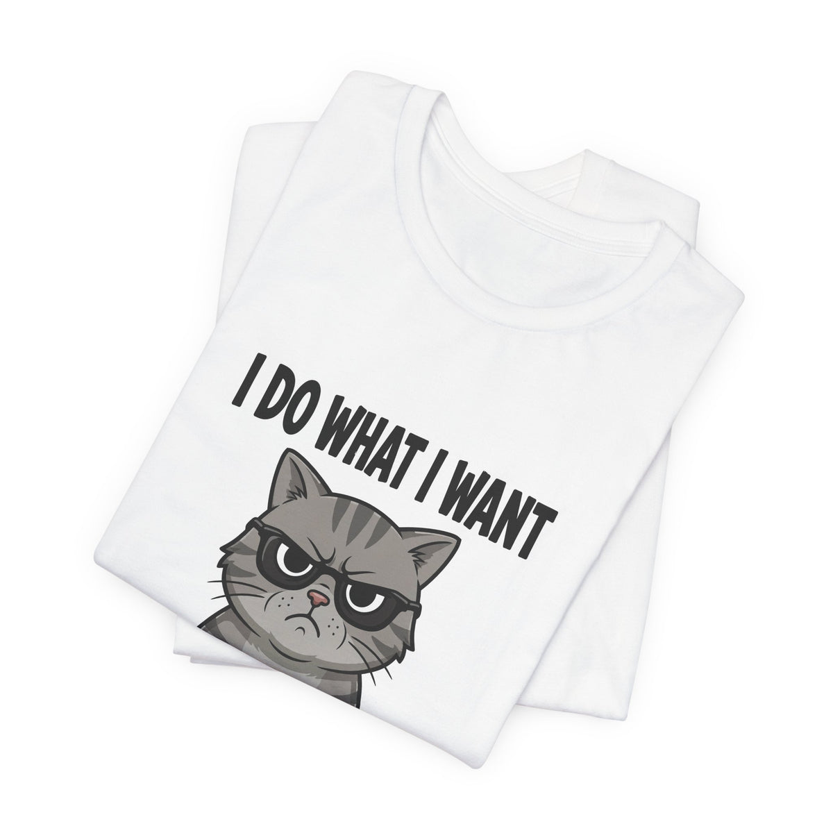 Grumpy Cat "I Do What I Want" Funny T-Shirt