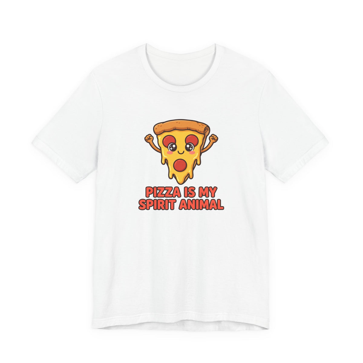 "Pizza Is My Spirit Animal" Funny T-Shirt