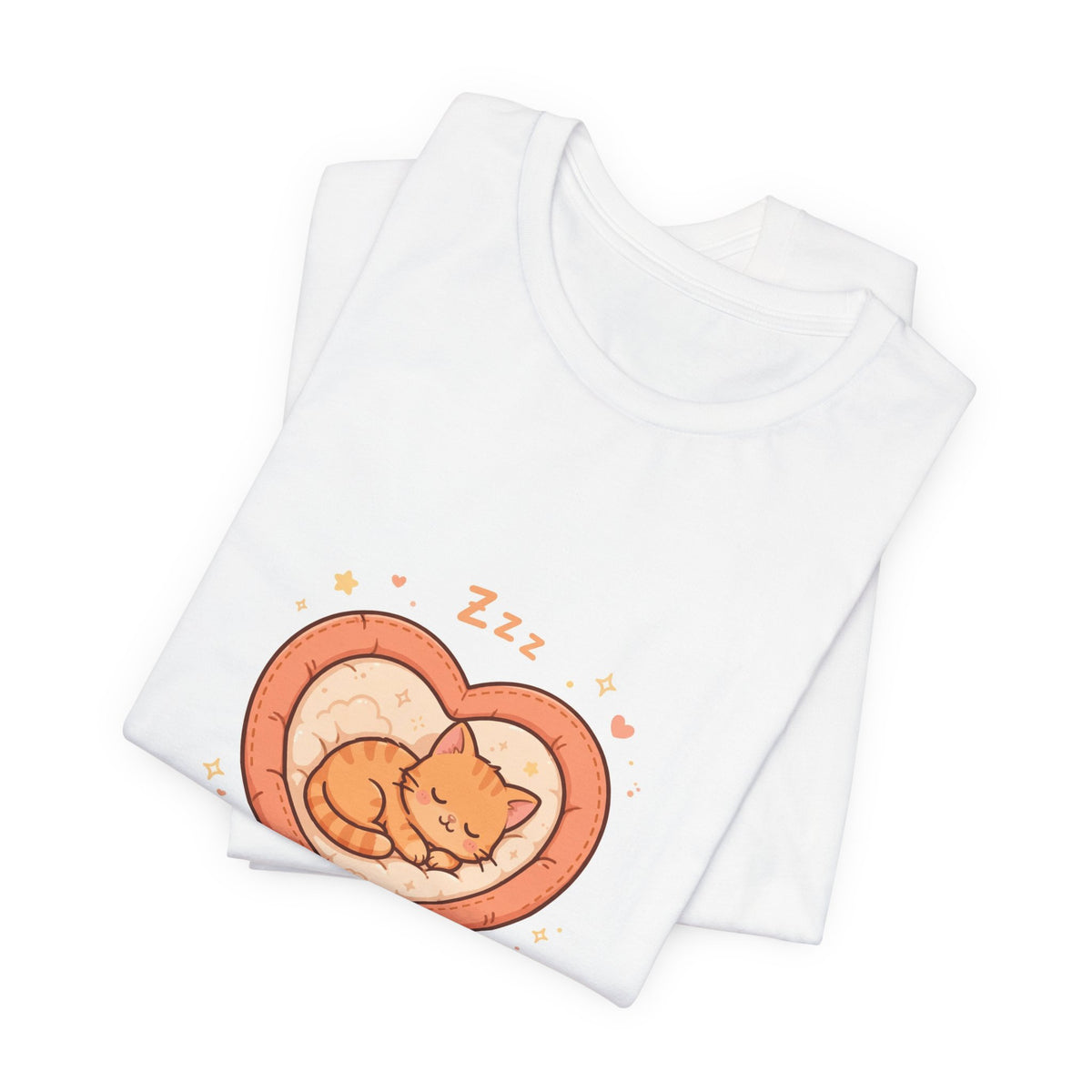 "Naps Are My Love Language" Funny Cat T-Shirt