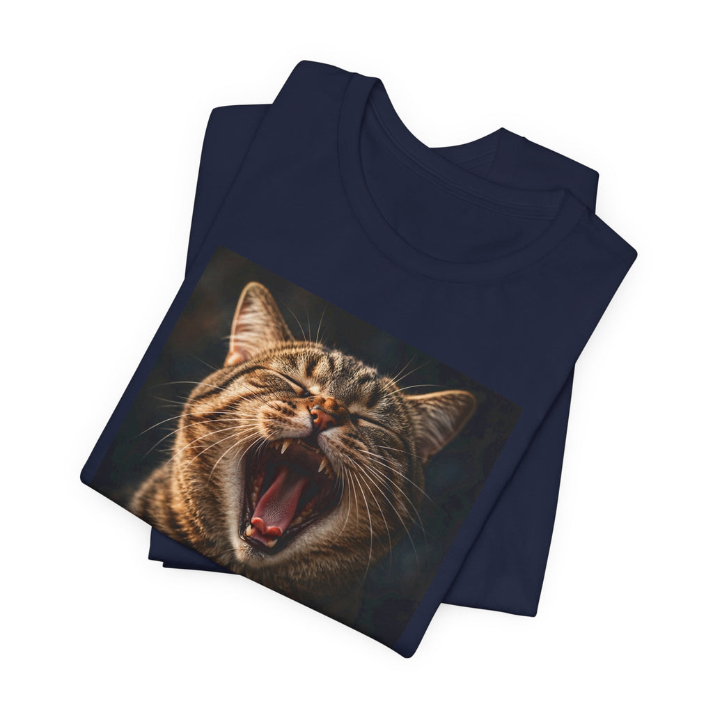 "Big Yawn Energy" Funny Cat T-Shirt