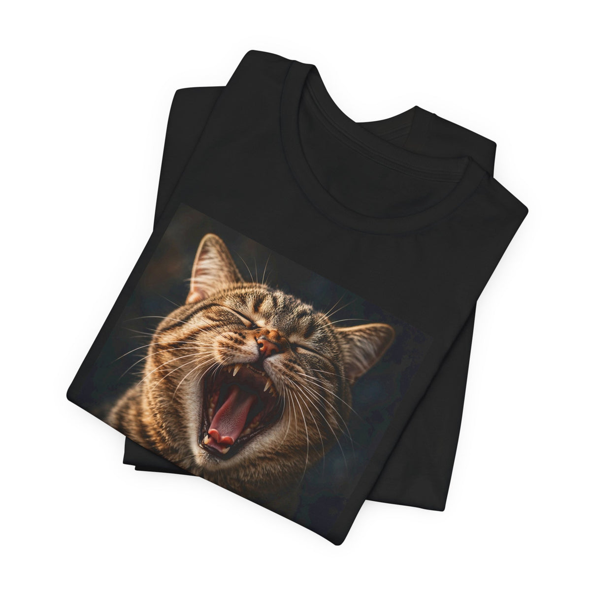 "Big Yawn Energy" Funny Cat T-Shirt