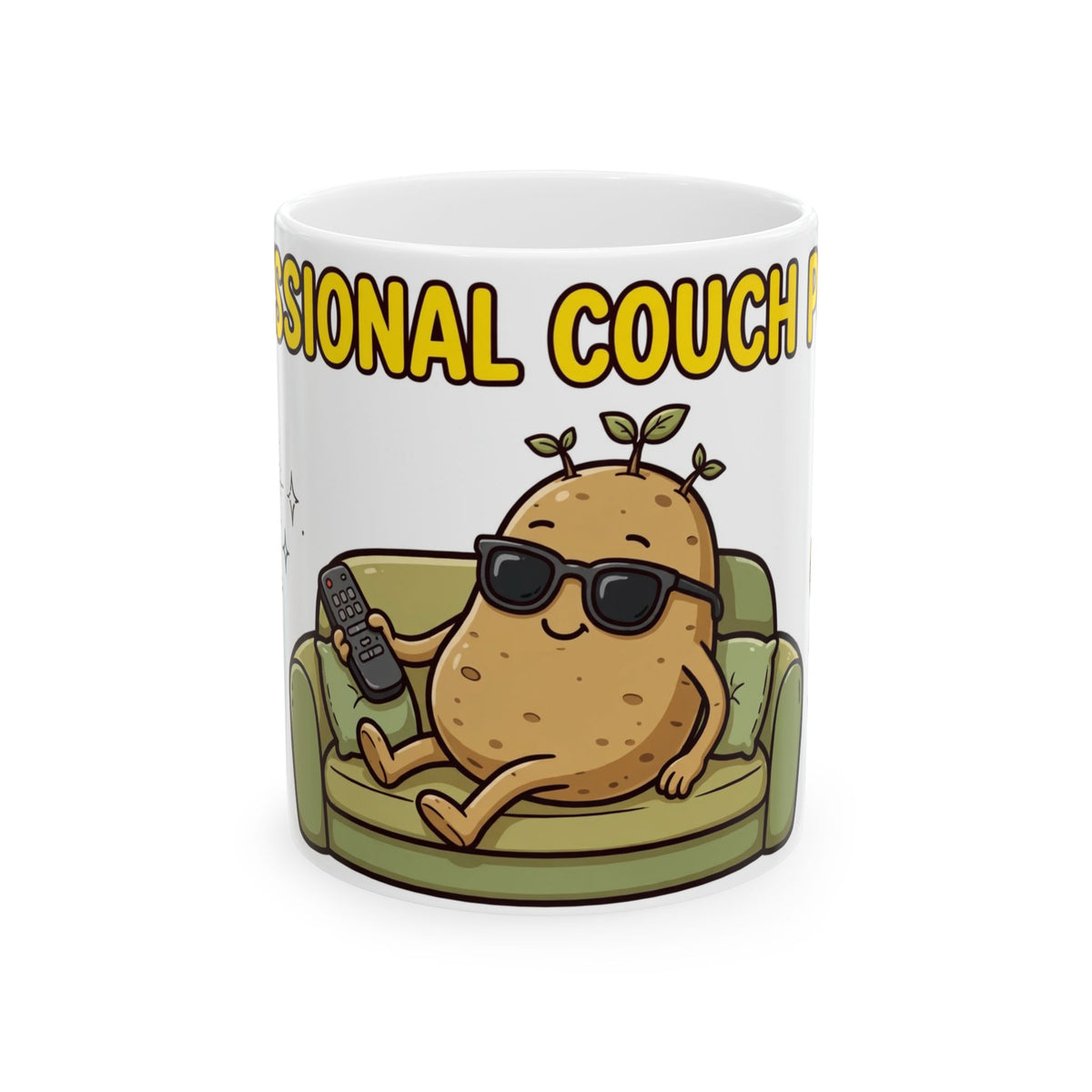 "Professional Couch Potato" Funny Mug