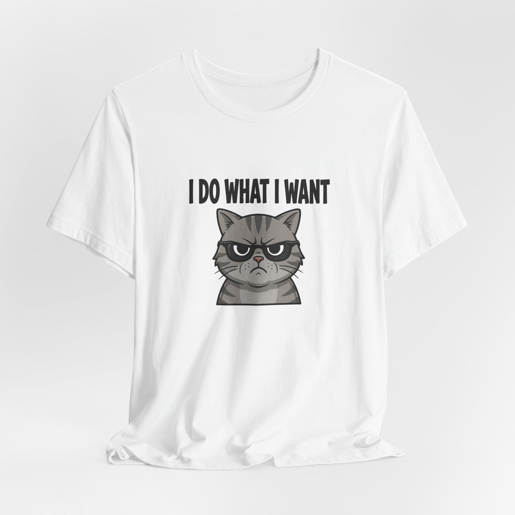 Grumpy Cat "I Do What I Want" Funny T-Shirt