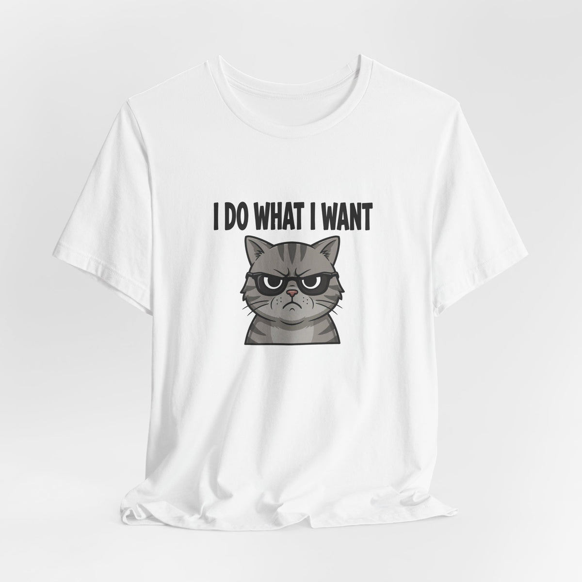 Grumpy Cat "I Do What I Want" Funny T-Shirt
