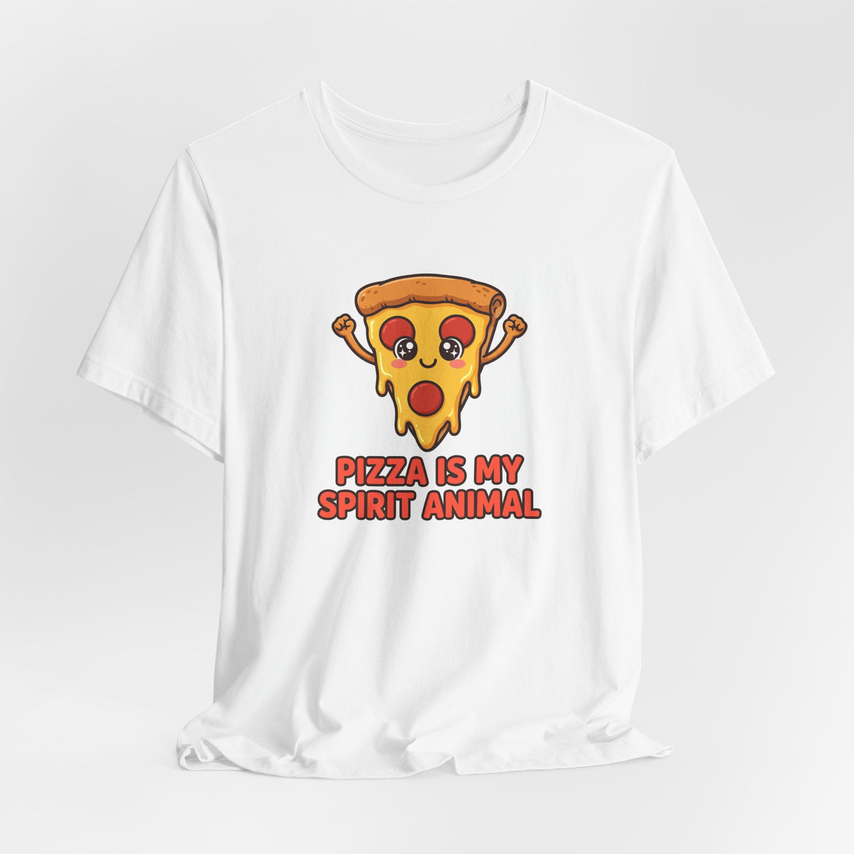 "Pizza Is My Spirit Animal" Funny T-Shirt